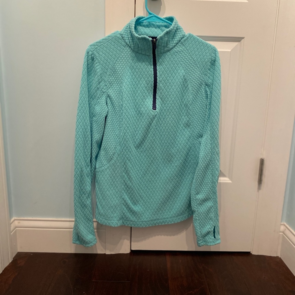 Teal pullover
